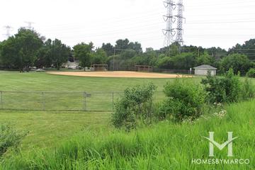 Oak Knoll subdivision in Cary, IL