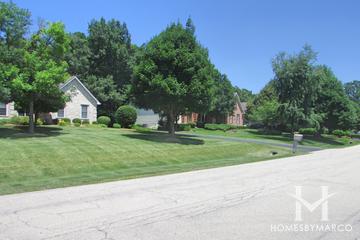 River Orchard subdivision in Cary, IL