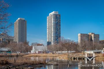 2020 Lincoln Park West building in the Lincoln Park neighborhood of Chicago, IL