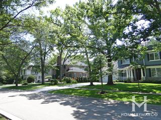 Photos of Hubbard Woods subdivision in Glencoe, IL