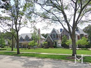 Skokie Heights subdivision in Glencoe, IL