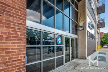 Clinton Complex building in the West Loop neighborhood of Chicago, IL
