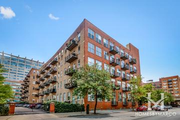 Gotham Lofts building in the West Loop neighborhood of Chicago, IL
