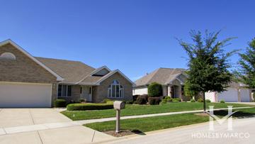 Breckenridge at Preserve subdivision in Orland Park, IL