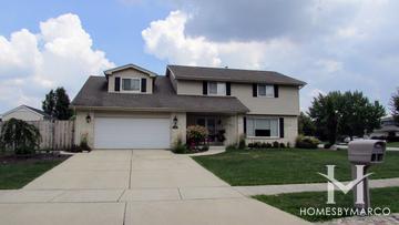 Golfview subdivision in Orland Park, IL