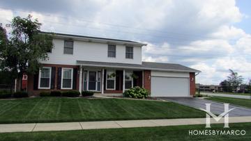 Golfview subdivision in Orland Park, IL