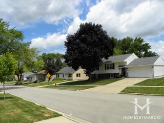 Glenbrook subdivision in Streamwood, IL