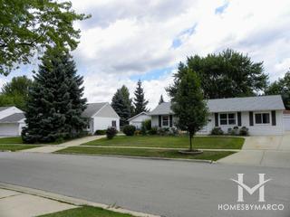 Glenbrook subdivision in Streamwood, IL