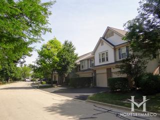 Oaks at Hidden Glen subdivision in Streamwood, IL