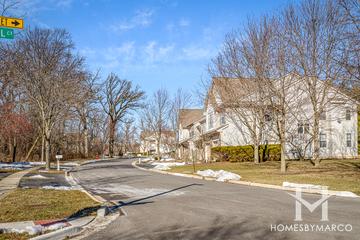 Oaks at Hidden Glen subdivision in Streamwood, IL