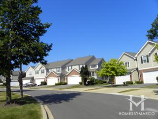 Prairie Pointe subdivision in Streamwood, IL
