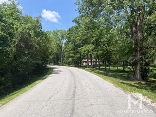 Chinquapin Hills subdivision in Palos Park, IL