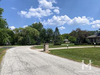 Meadowdale subdivision in Palos Park, IL