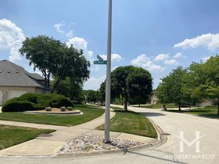 Suffield Woods subdivision in Palos Park, IL