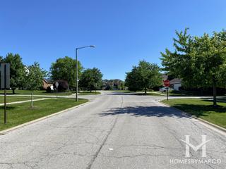 Abbey Oaks subdivision in Lemont, IL