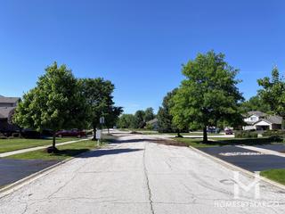 Baileys Crossing subdivision in Lemont, IL