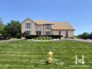 Fox Hills Estates subdivision in Lemont, IL