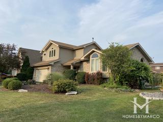 Hilltop Estates subdivision in Lemont, IL