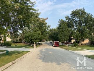 Hilltop Estates subdivision in Lemont, IL