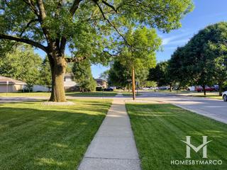 Hillview Estates subdivision in Lemont, IL