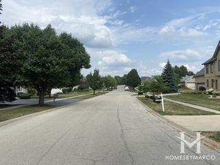 Timberline subdivision in Lemont, IL