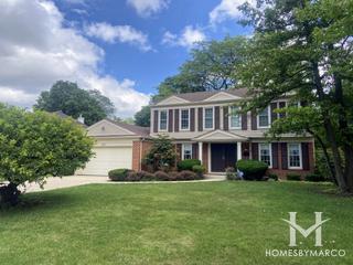 Buttonwood subdivision in Roselle, IL