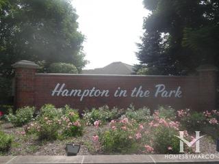 Hampton in the Park subdivision in Roselle, IL