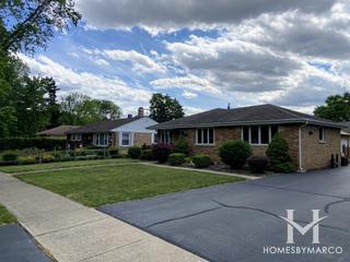 Hillcrest Estates subdivision in Roselle, IL