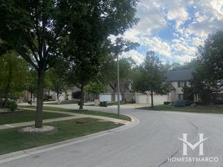 Meadowbrook Estates subdivision in Roselle, IL
