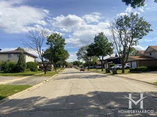 Parkview Estates subdivision in Roselle, IL