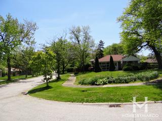 Governors Park subdivision in Homewood, IL