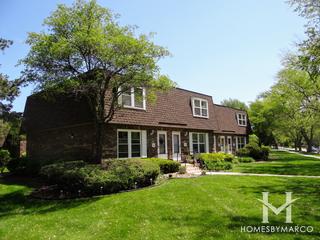 Harwood Court subdivision in Homewood, IL