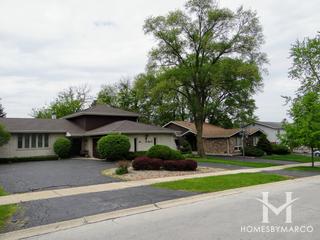 Homewood Estates subdivision in Homewood, IL