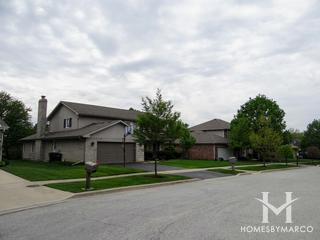 Pinewood Manor subdivision in Homewood, IL