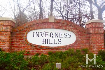 Inverness Hills subdivision in Inverness, IL