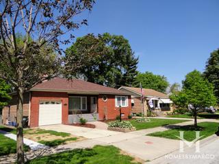 Southgate subdivision in Homewood, IL