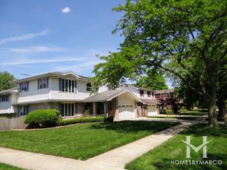 Woodborough subdivision in Homewood, IL