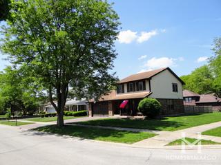 Woodborough subdivision in Homewood, IL