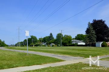 Banbury Lane subdivision in Palatine, IL
