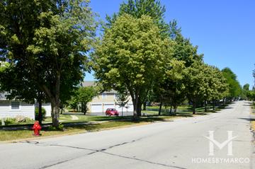 Carriageway West subdivision in Palatine, IL
