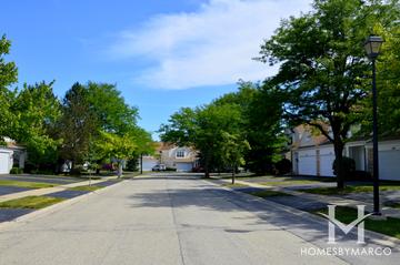 Charter Hall subdivision in Palatine, IL