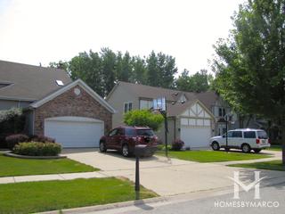 Chestnut Woods subdivision in Palatine, IL