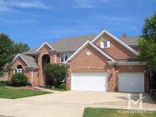 Chestnut Woods subdivision in Palatine, IL