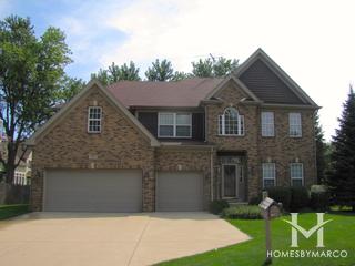 Chestnut Woods subdivision in Palatine, IL