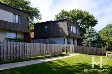 Cobblestone subdivision in Palatine, IL