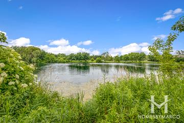 Cobblestone subdivision in Palatine, IL