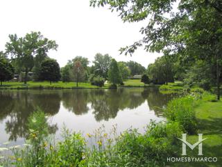 Lake Park Estates subdivision in Palatine, IL