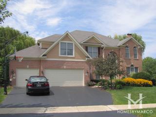 Lakeside Estates subdivision in Palatine, IL