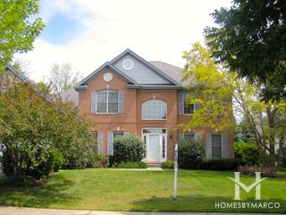 Lakeside Estates subdivision in Palatine, IL