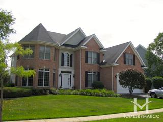 Lakeside Estates subdivision in Palatine, IL